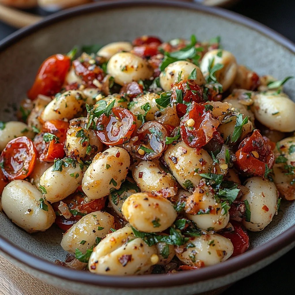 Ensalada de Frijoles Marinados con Tomate Seco: Una Increíble Receta Esencial