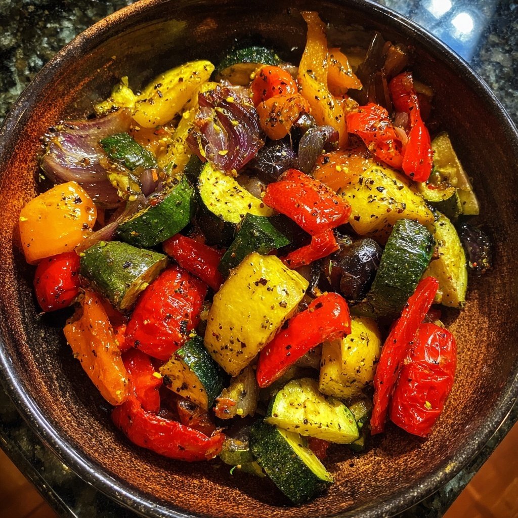 Olla de hortalizas con aceite de oliva