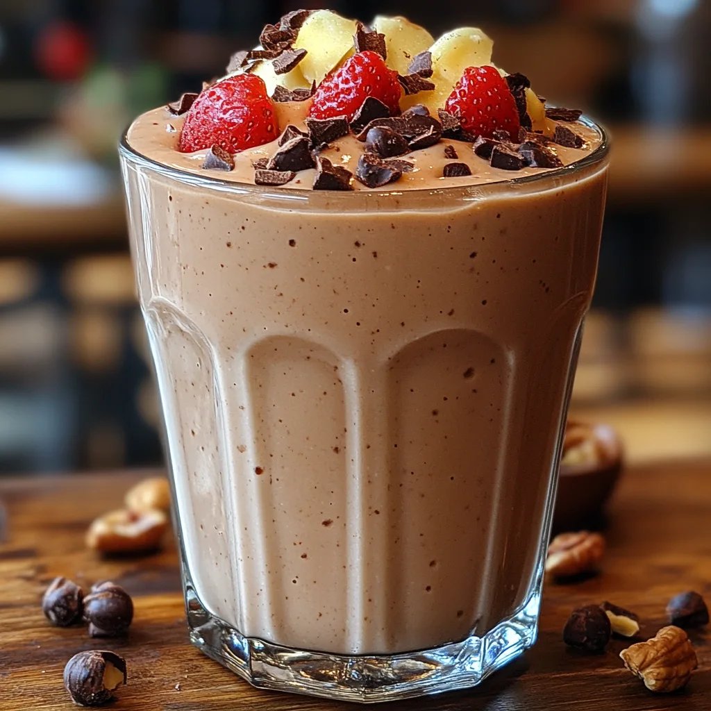 Batido Decadente de Nuez: Una Increíble Receta Última