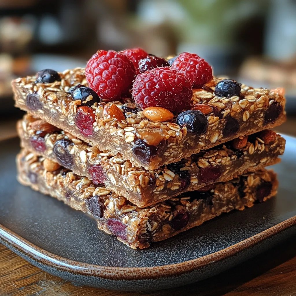Barras de Avena Saludables para el Desayuno: La Increíble Receta Esencial