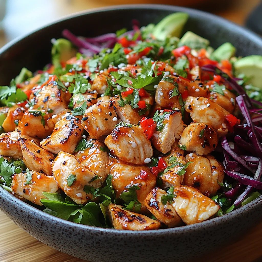 Ensalada Tailandesa de Pollo de Verano: Una Increíble Receta Esencial