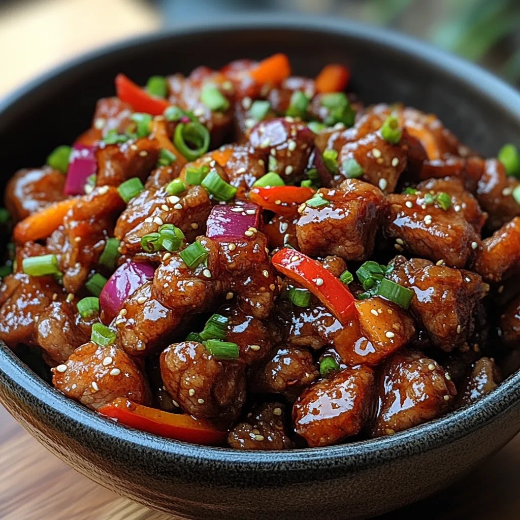 Carne de Res Crujiente con Chile: Una Increíble Receta Última