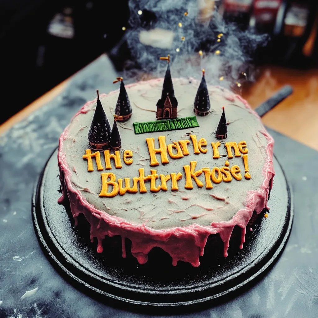 Tarta de Cumpleaños de Harry Potter