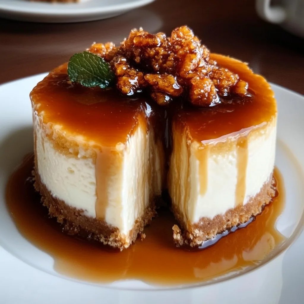 Tarta de Qeso con Caramelo Dalgona: Una Increíble Delicia Fácil