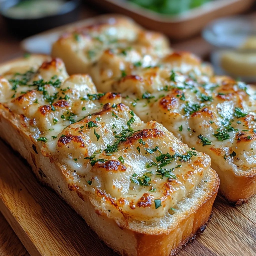 Pan de Ajo con Pollo Alfredo: Una Increíble Receta Última