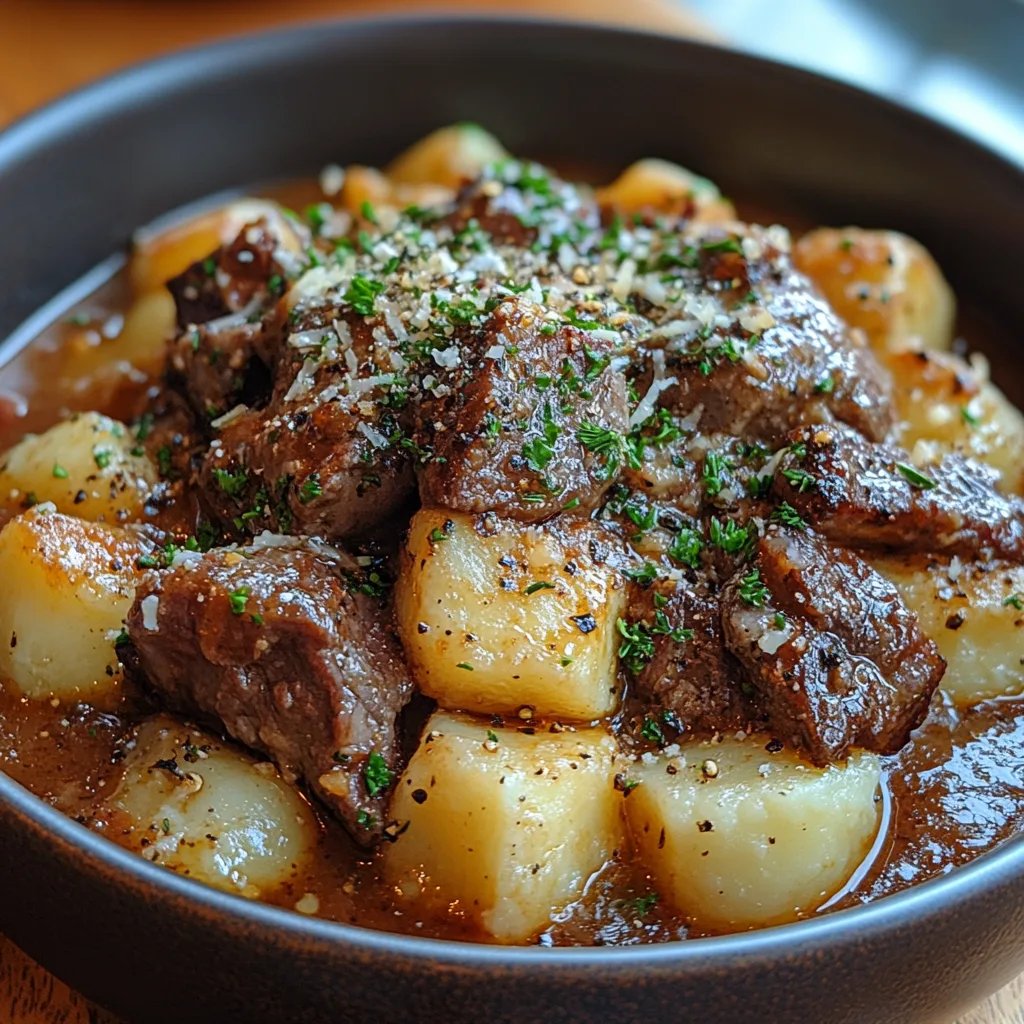 Ragú de Costilla Corta con Puré de Papas al Parmesano: Una Increíble Receta Última