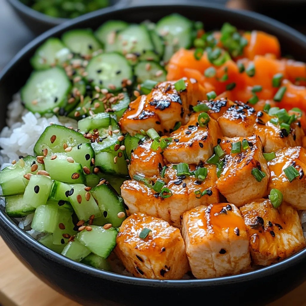 <p>Tazones de Salmón en Freidora de Aire: Una Increíble Receta Última</p>