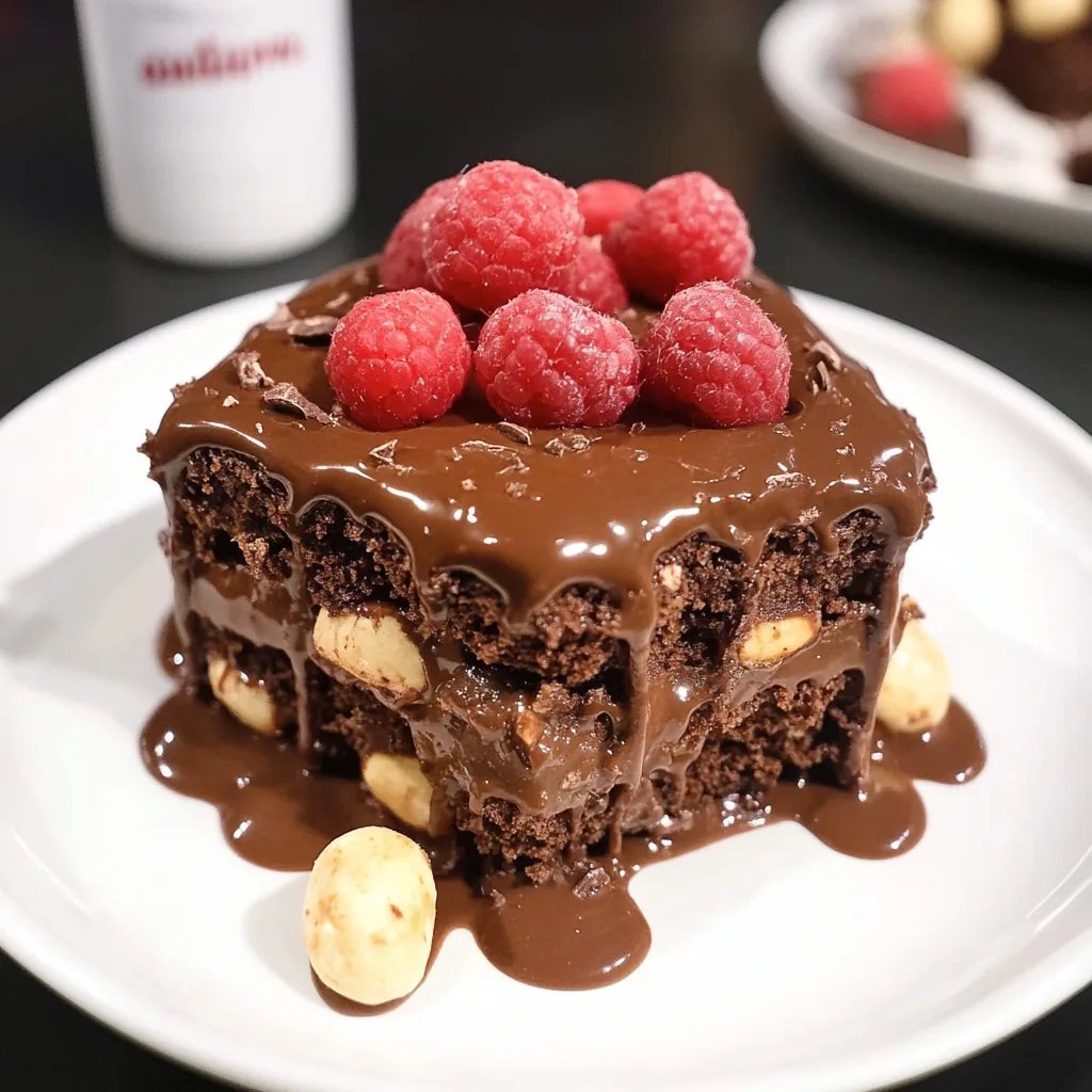 Bizcocho de chocolate con Maltesers