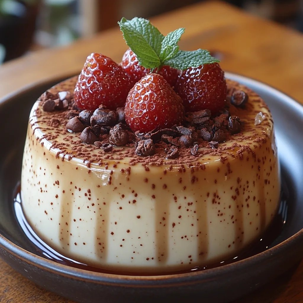 Panna Cotta Cremosa de Café: Un Increíble Postre Secreto