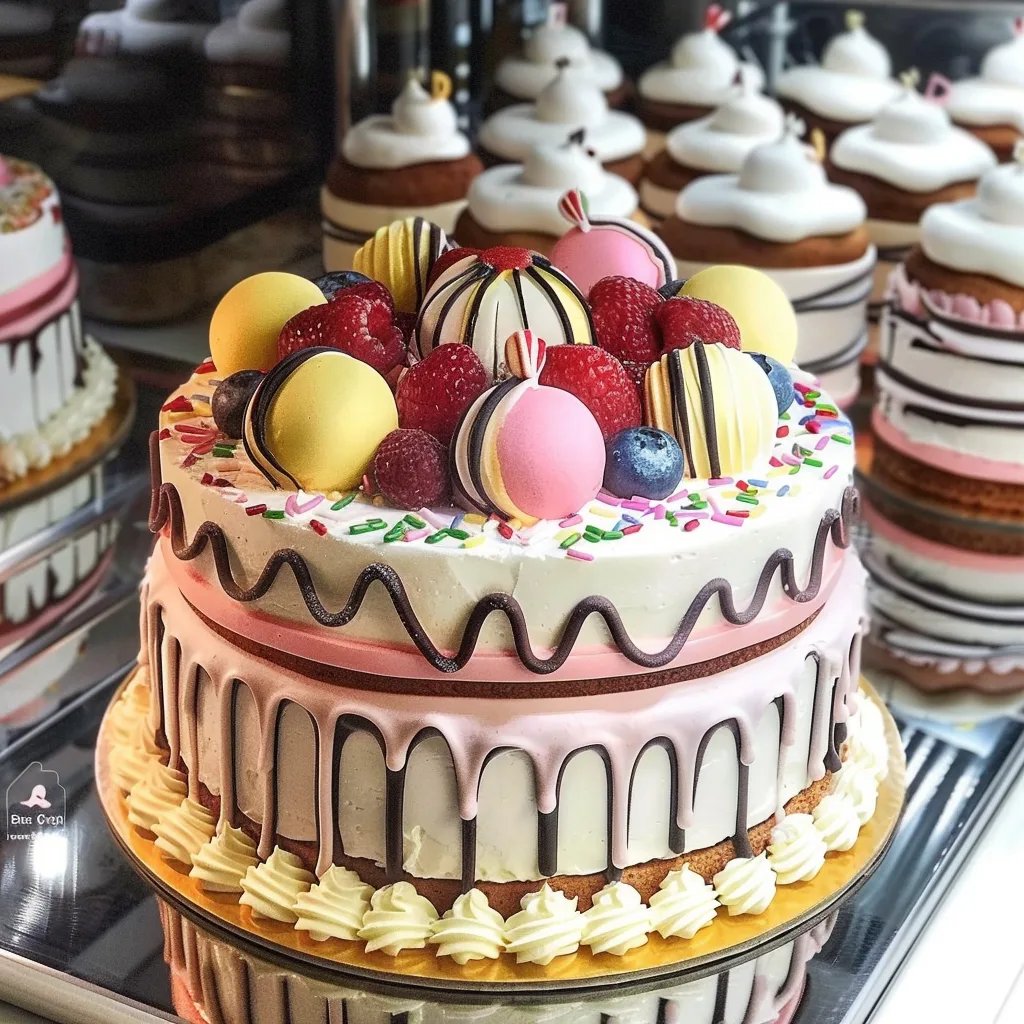 Pasteles de dibujos animados