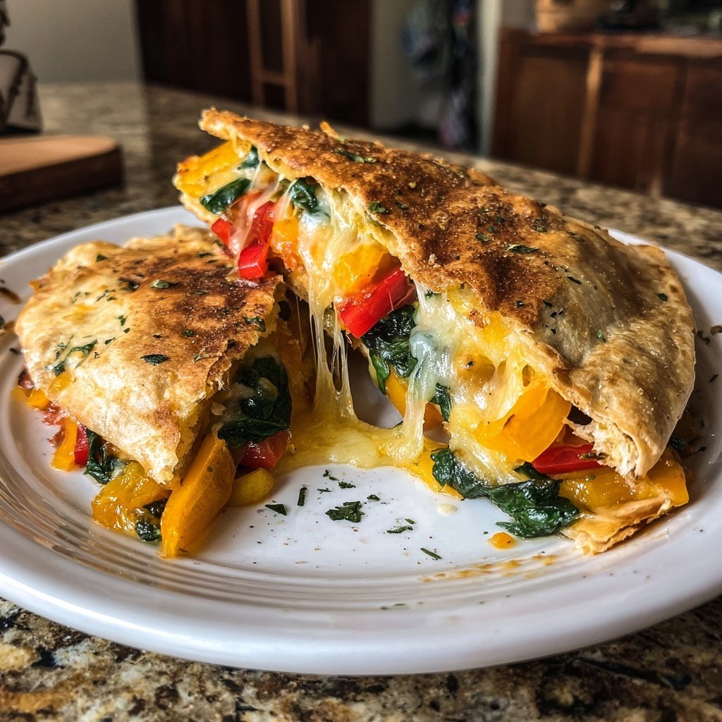 Quesadilla vegetal suprema