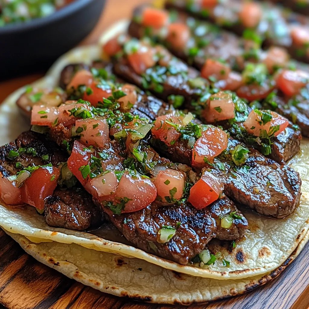 Tacos Deliciosos de Arrachera: La Increíble Receta Última