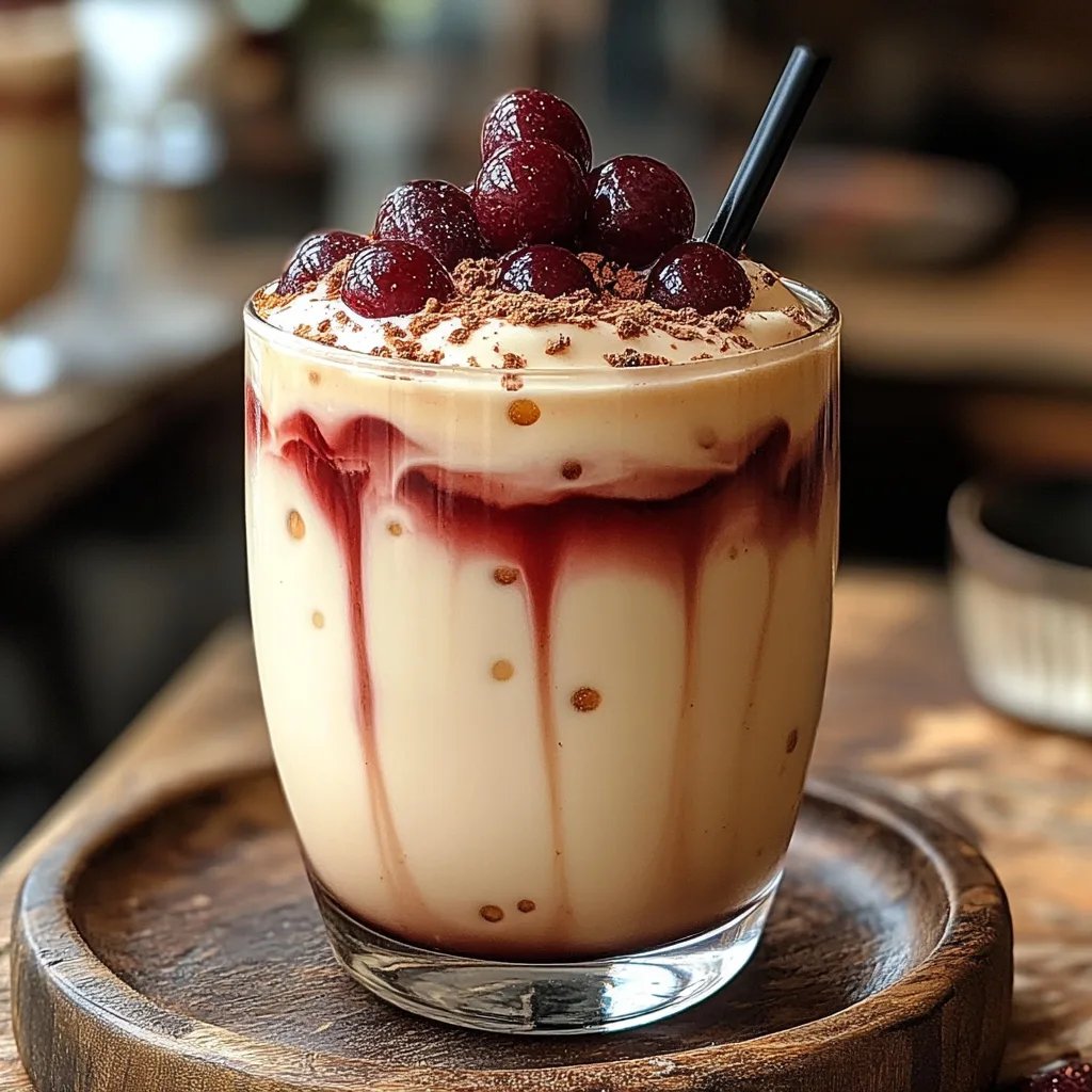 Té con leche de cereza y Earl Grey: Una Increíble Receta Esencial