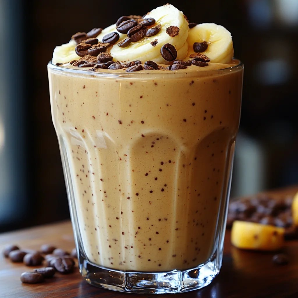 Batido de Café con Proteína y Plátano: Una Increíble Receta Última