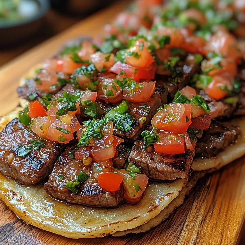 Tostadas Mexicanas de Carne Asada: La Increíble Receta Secreta