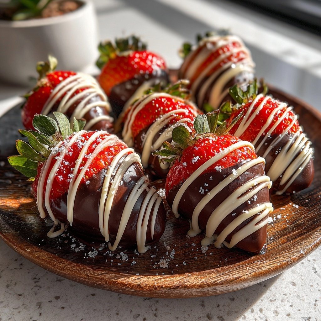 Explosión de fresa con chocolate estilo Dubái