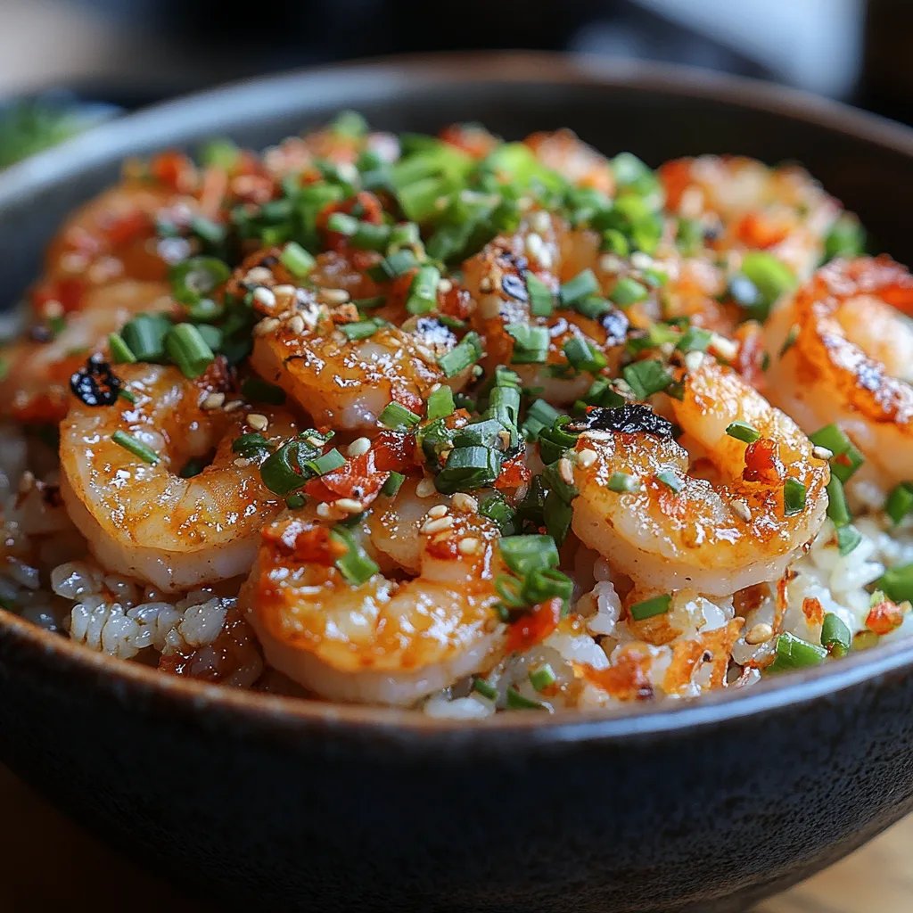Arroz Crujiente con Ensalada de Camarones Picante: Una Increíble Receta Última