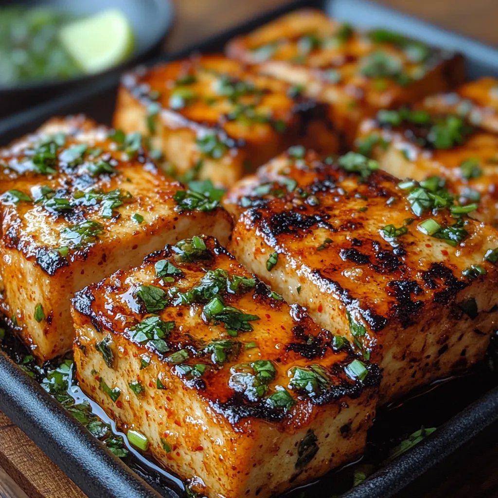 <p>Tofu a la Parrilla con Chipotle y Lima: Una Increíble Receta Última</p>