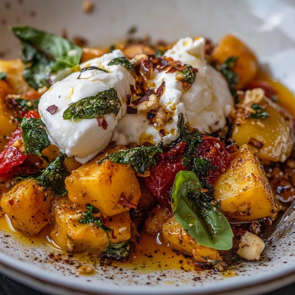 Calabaza Asada con Burrata: La Increíble Receta Última